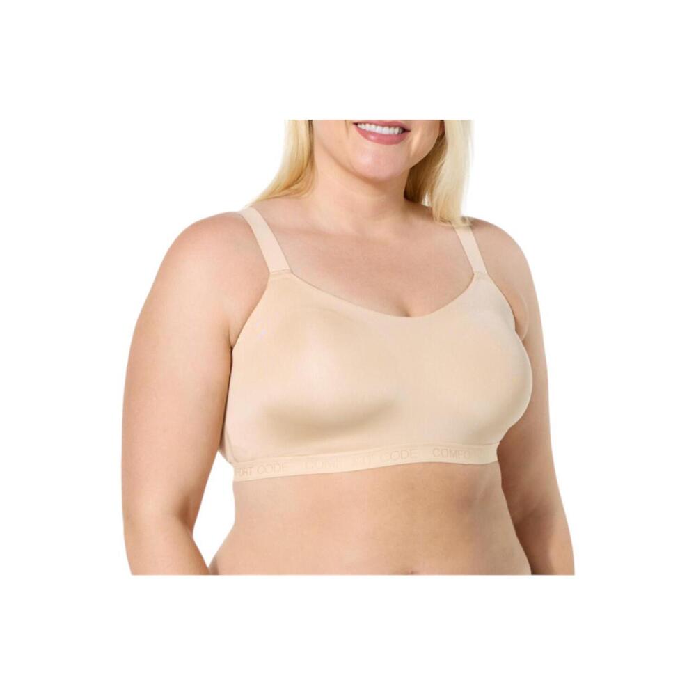 Comfort Code Women's Signature Smooth Wireless Bra Frappe -